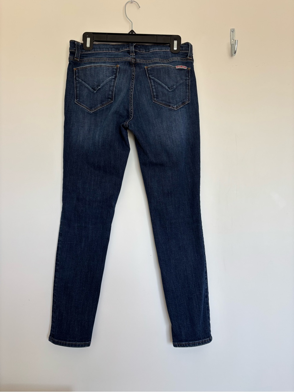 Hudson Dark Blue Jeans with Tan Stitching - Picture 4 of 4